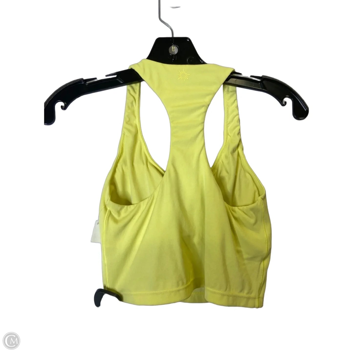 Athletic Tank Top By Offline In Yellow, Size: S