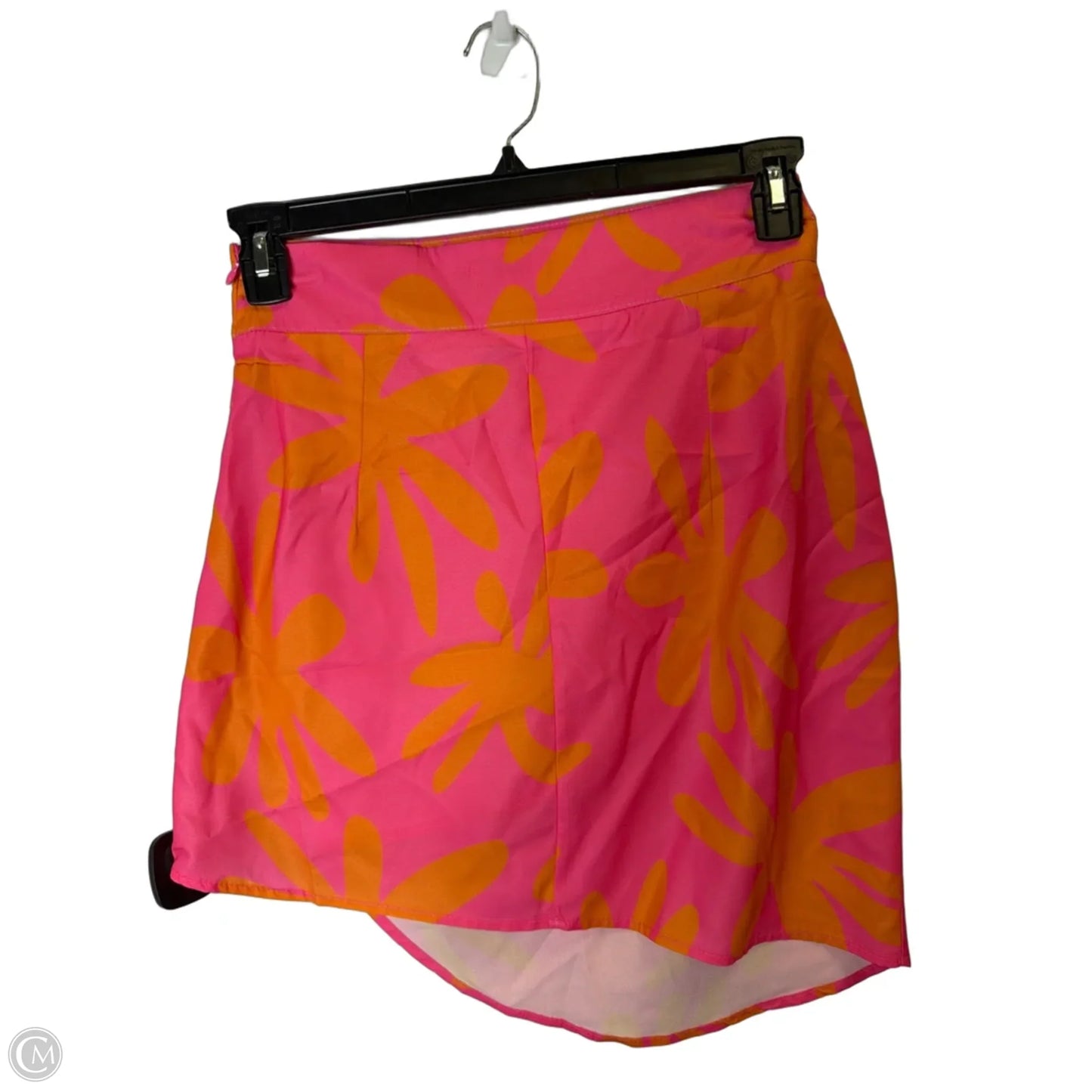 Skirt Midi By Clothes Mentor In Orange & Pink, Size: Mp