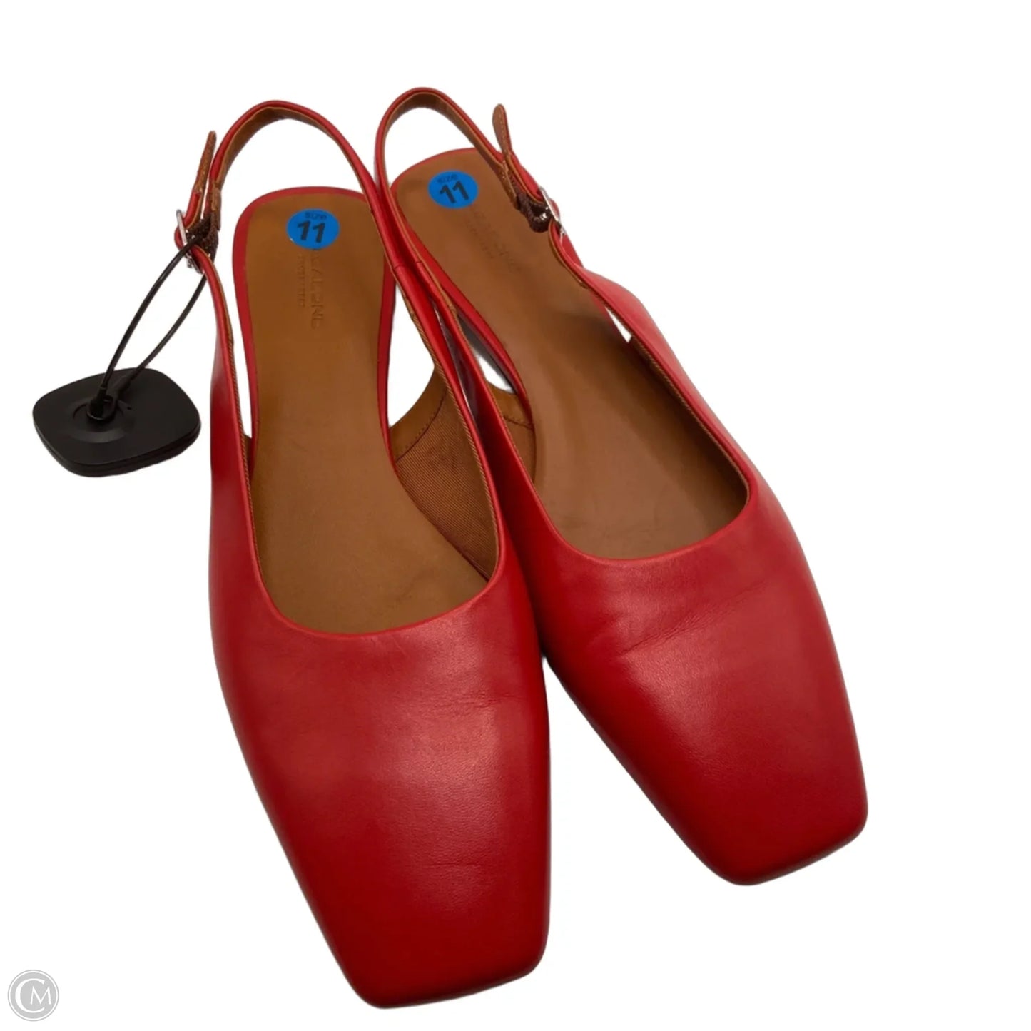 Shoes Flats By Clothes Mentor In Red, Size: 11