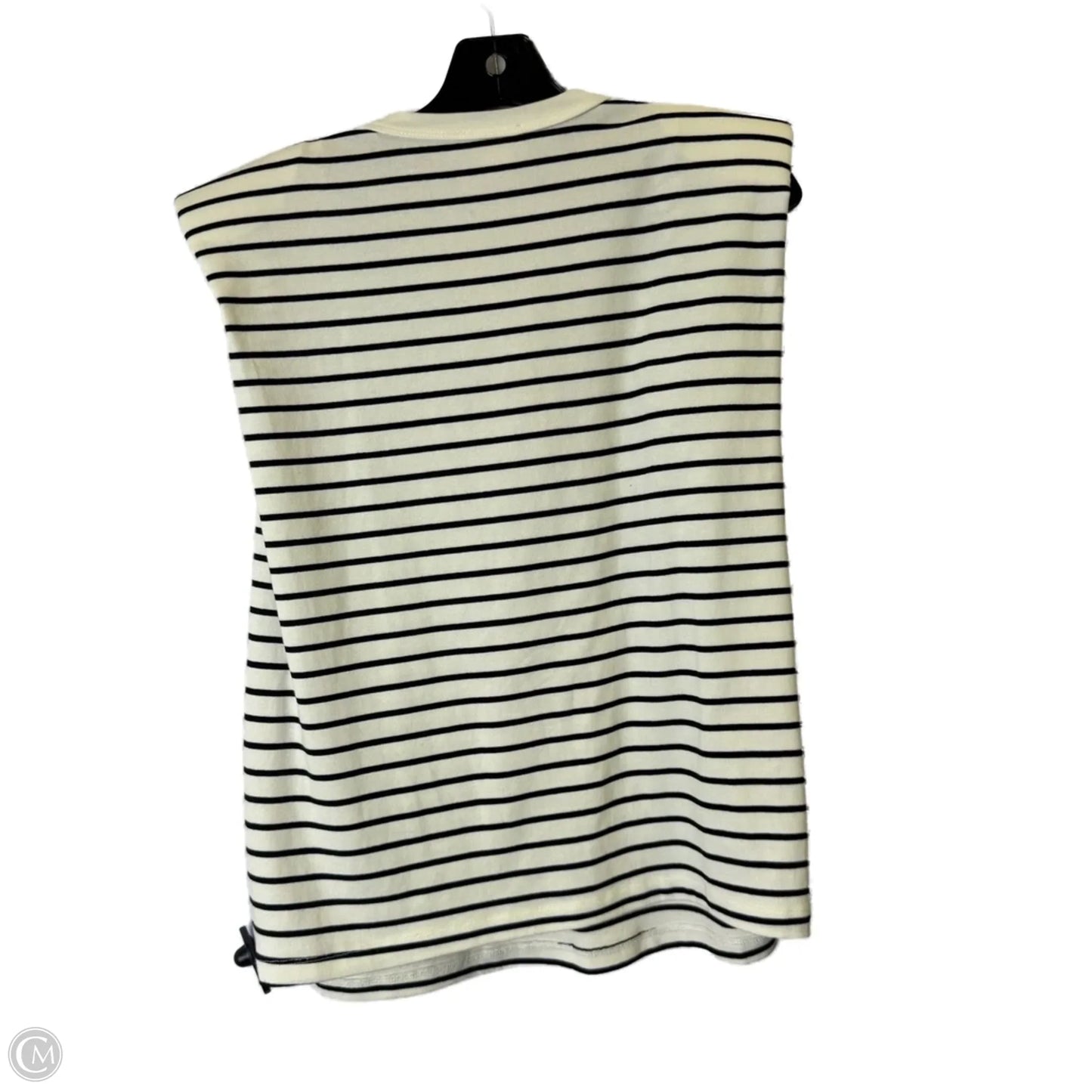 Top Sleeveless By Maeve In Black, Size: S