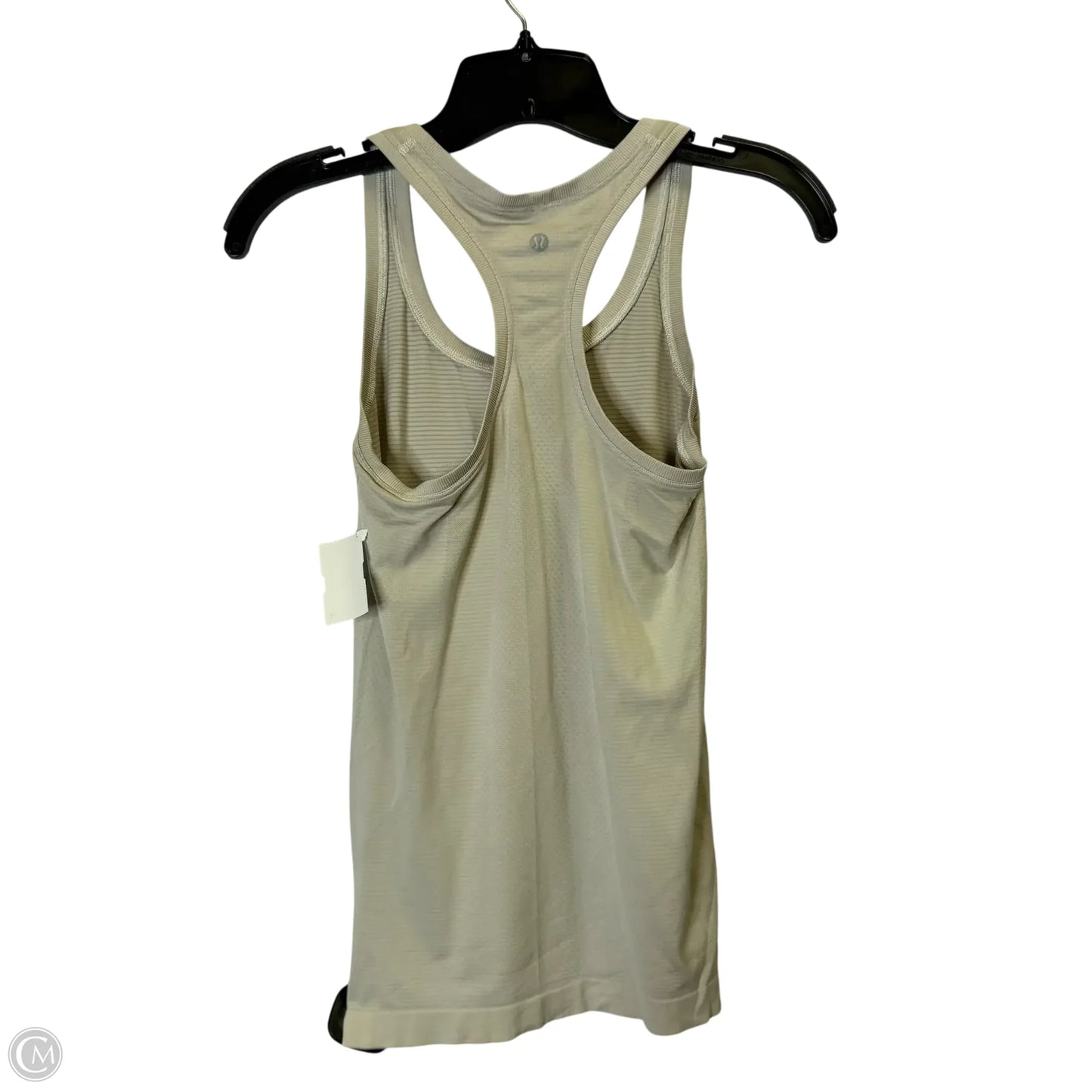 Athletic Tank Top By Lululemon In Cream, Size: S