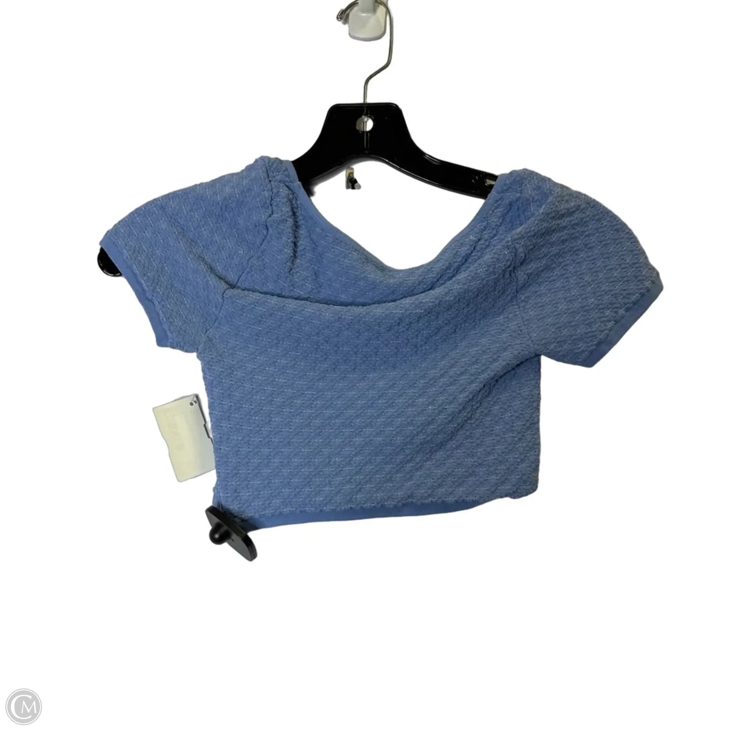 Athletic Top Short Sleeve By Free People In Blue, Size: M