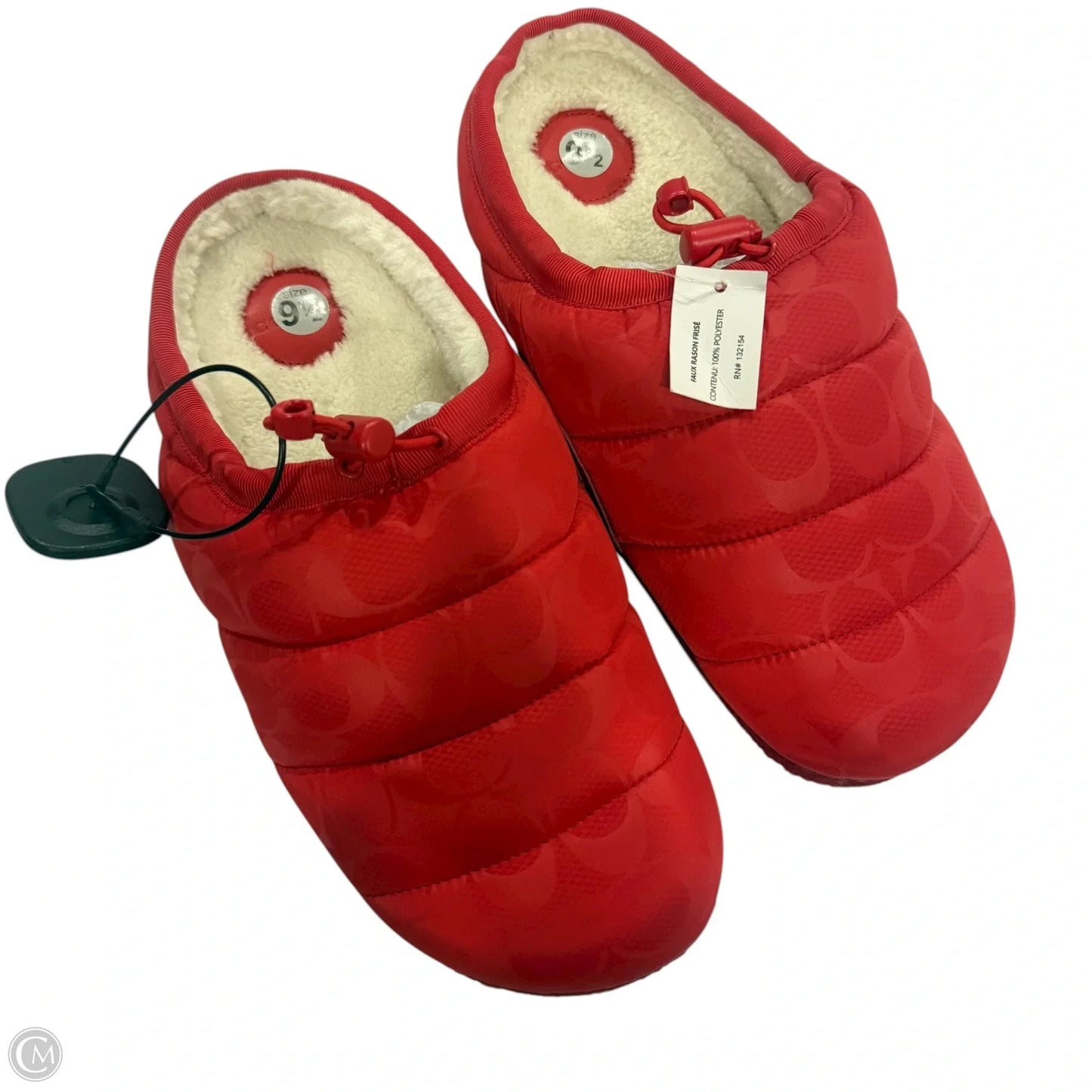 Shoes Designer By Coach In Red, Size: 9.5