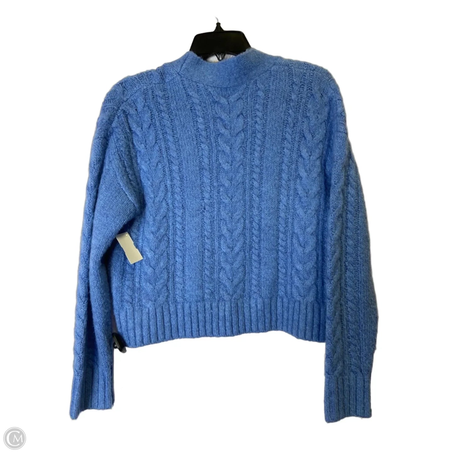 Sweater Cardigan By Clothes Mentor In Blue, Size: Xs