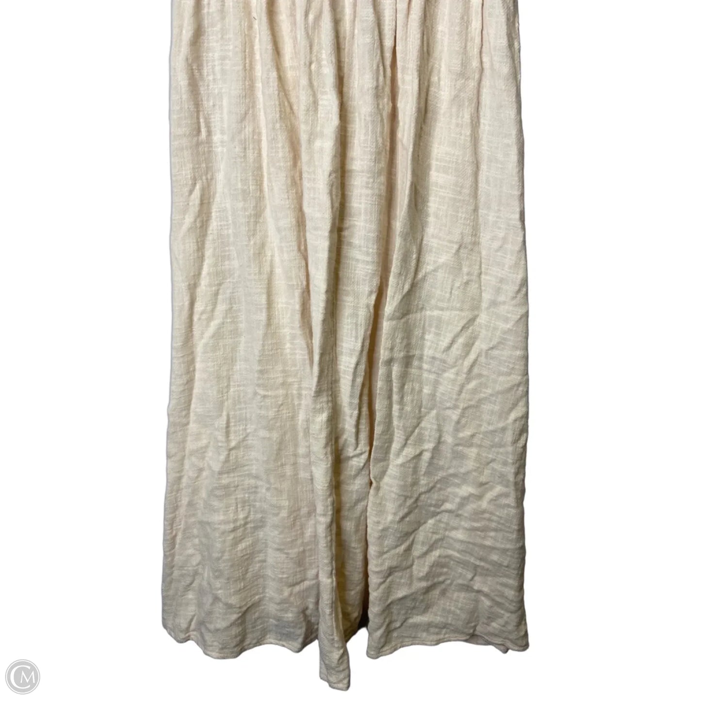 Dress Casual Maxi By Free People In Cream, Size: M