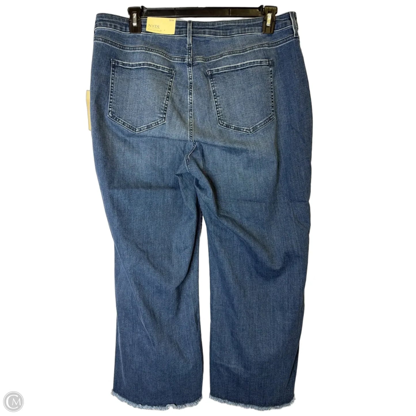 Jeans Straight By Clothes Mentor In Blue Denim, Size: 16