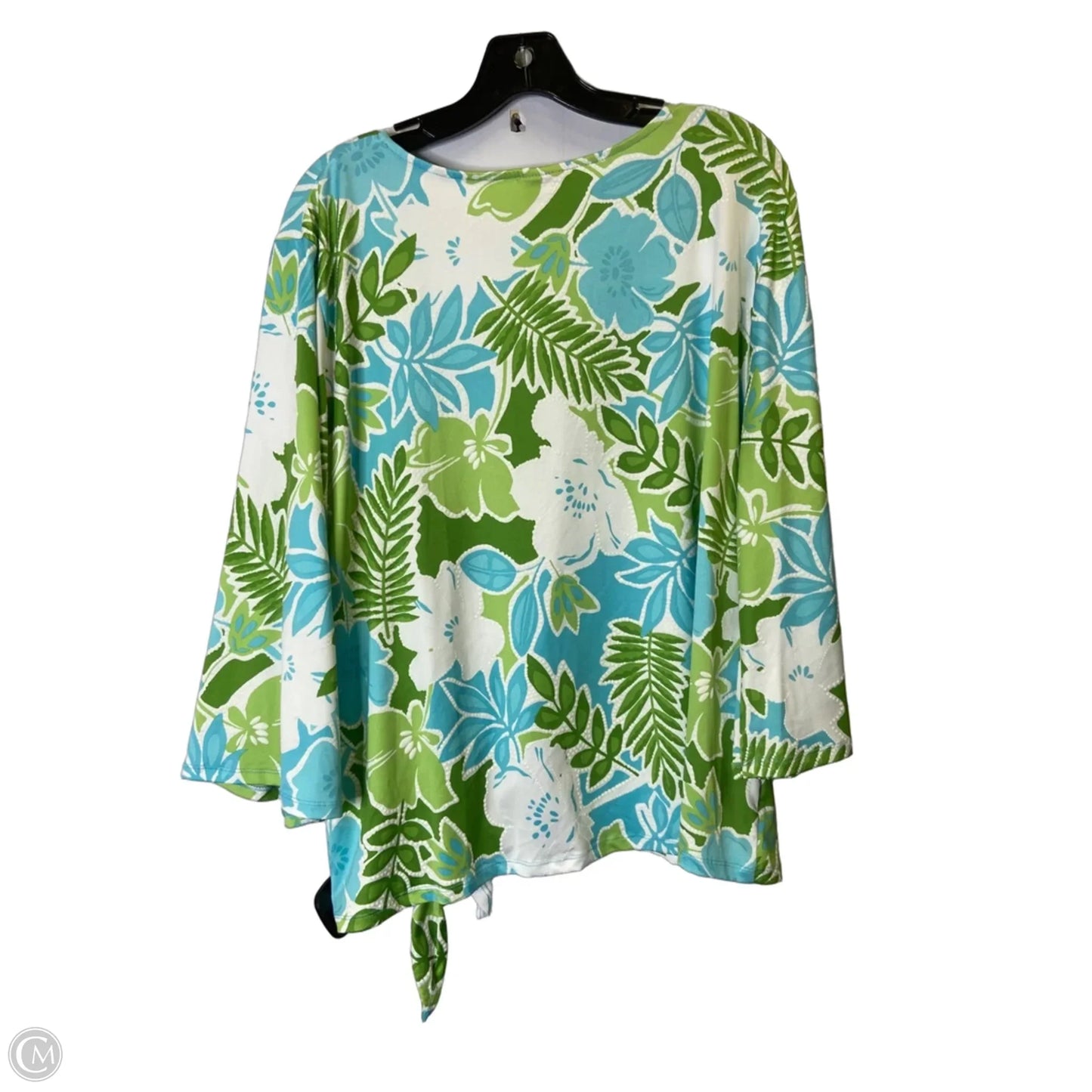 Top Long Sleeve By Ruby Rd In Green, Size: Xl