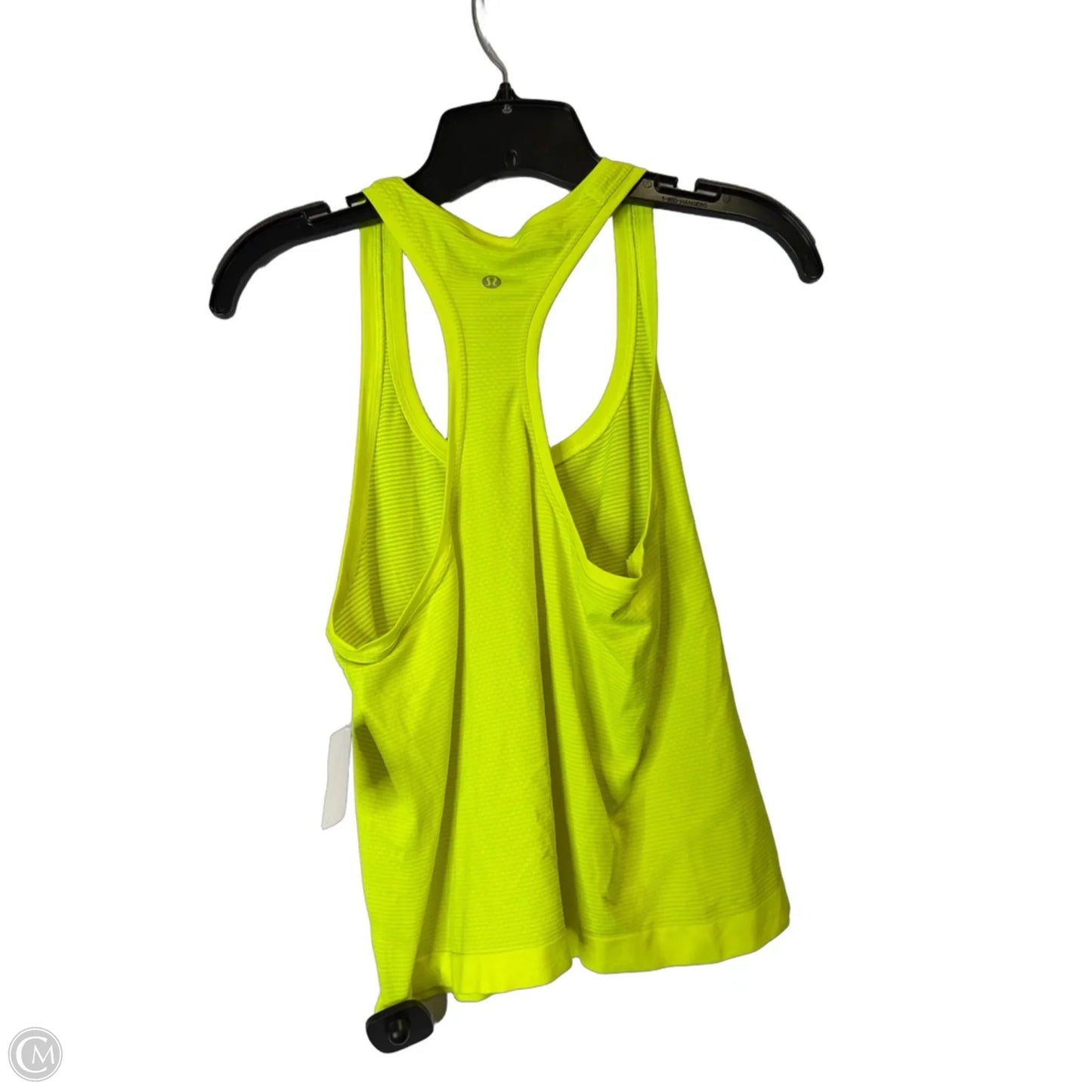 Athletic Tank Top By Lululemon In Yellow, Size: 8