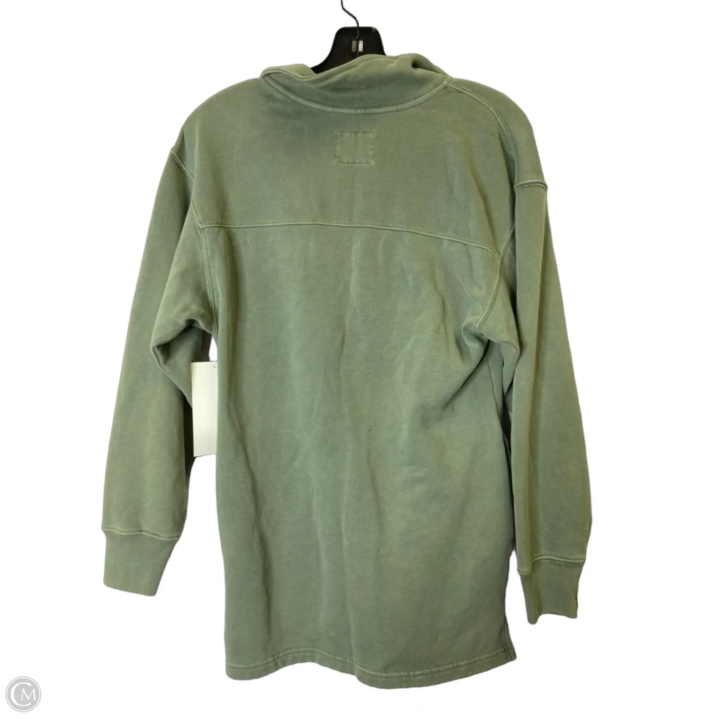 Sweatshirt Collar By Abercrombie And Fitch In Green, Size: Xxsp