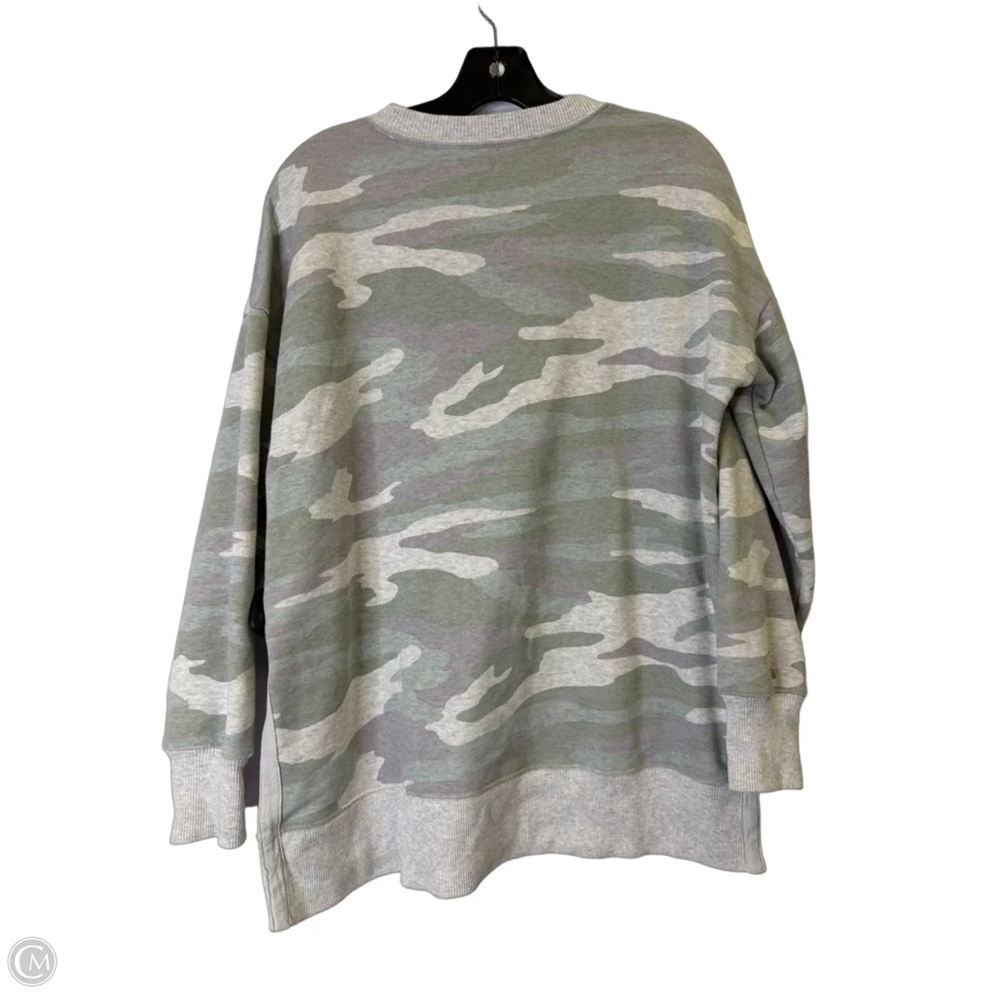 Sweatshirt Crewneck By Aerie In Camouflage Print, Size: Xs