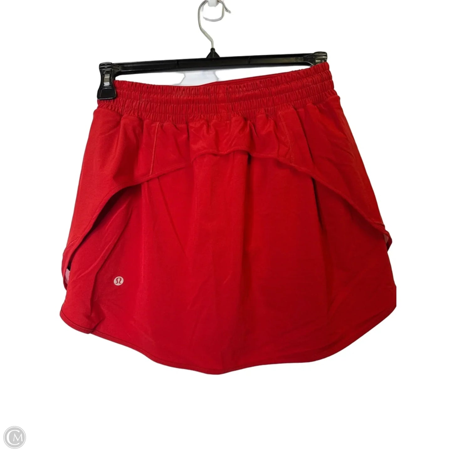 Athletic Skort By Lululemon In Red, Size: 8