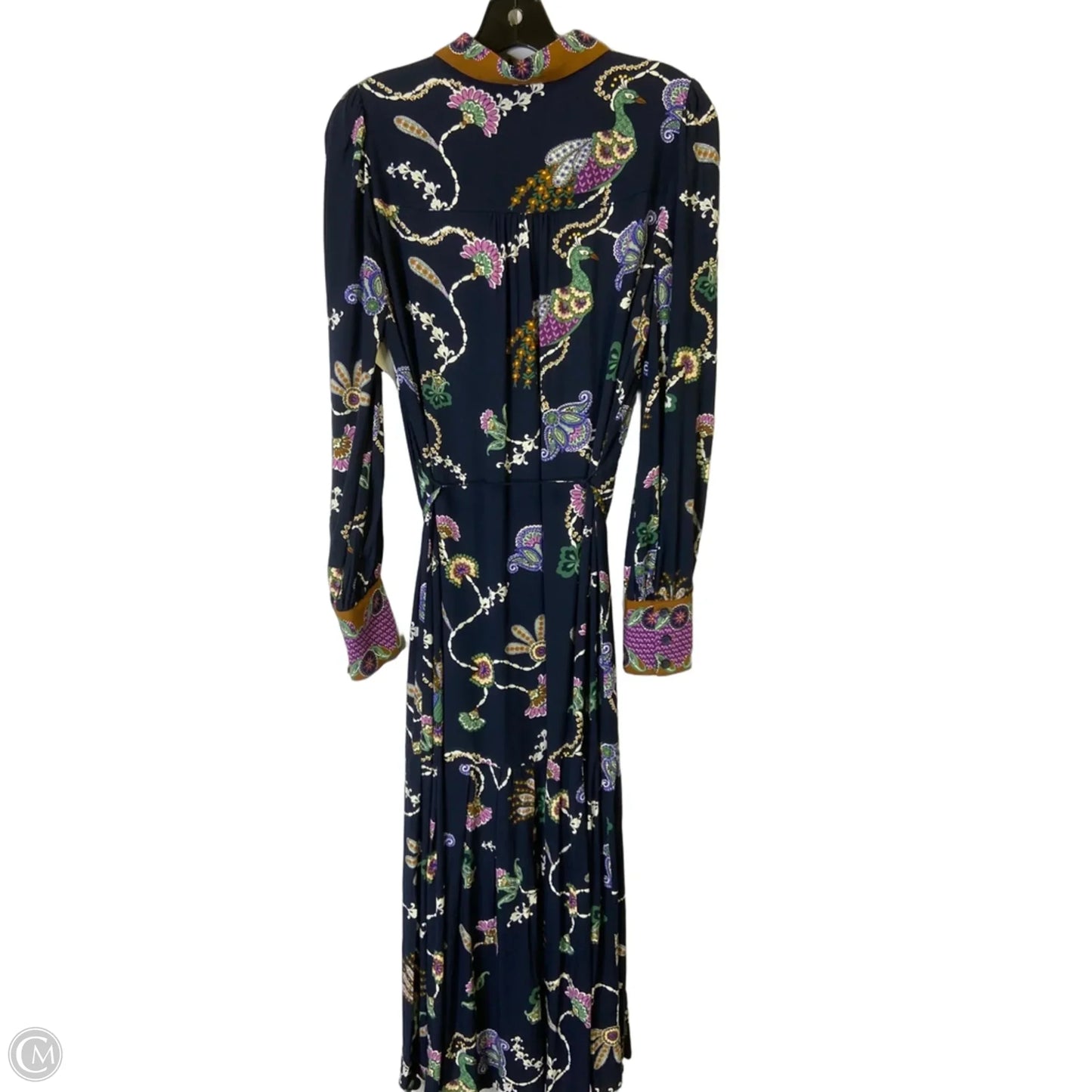 Dress Casual Midi By Loft In Blue, Size: 2