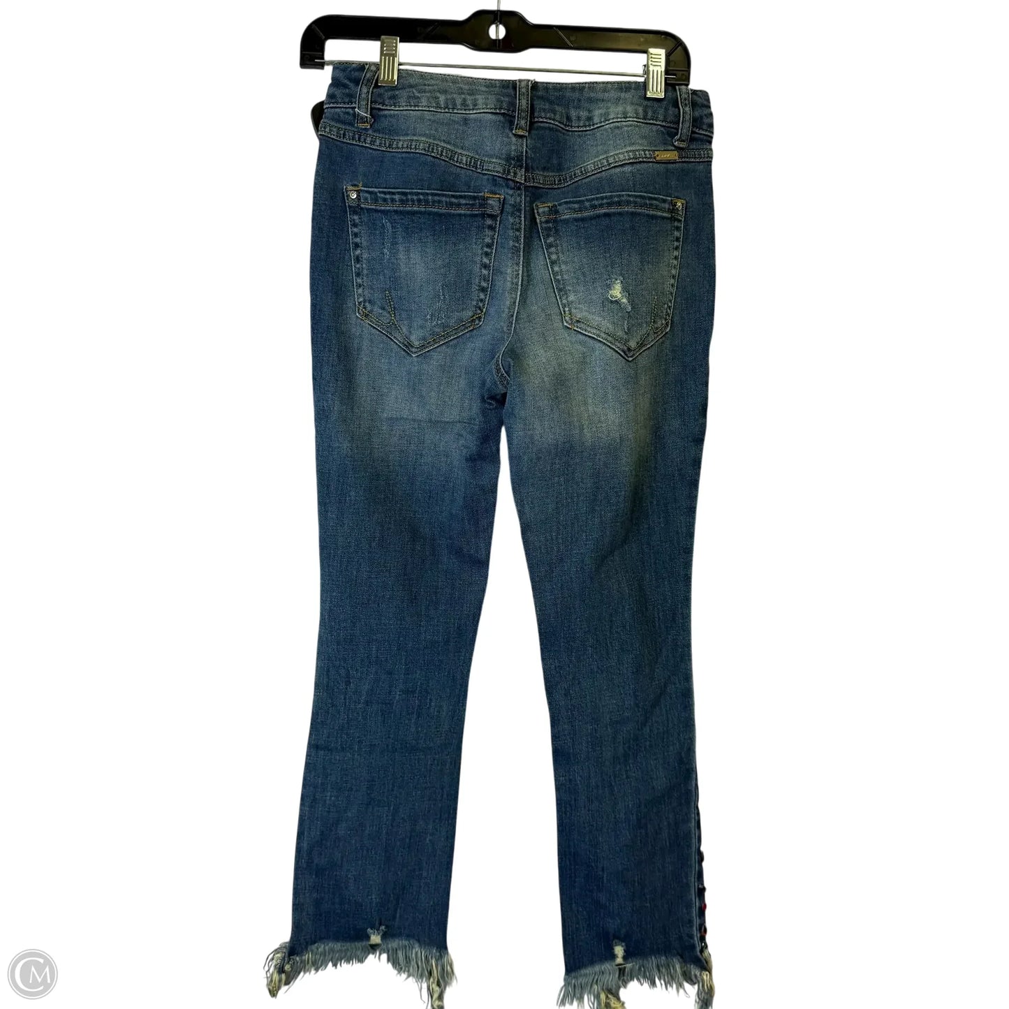 Jeans Skinny By Inc In Blue Denim, Size: 0