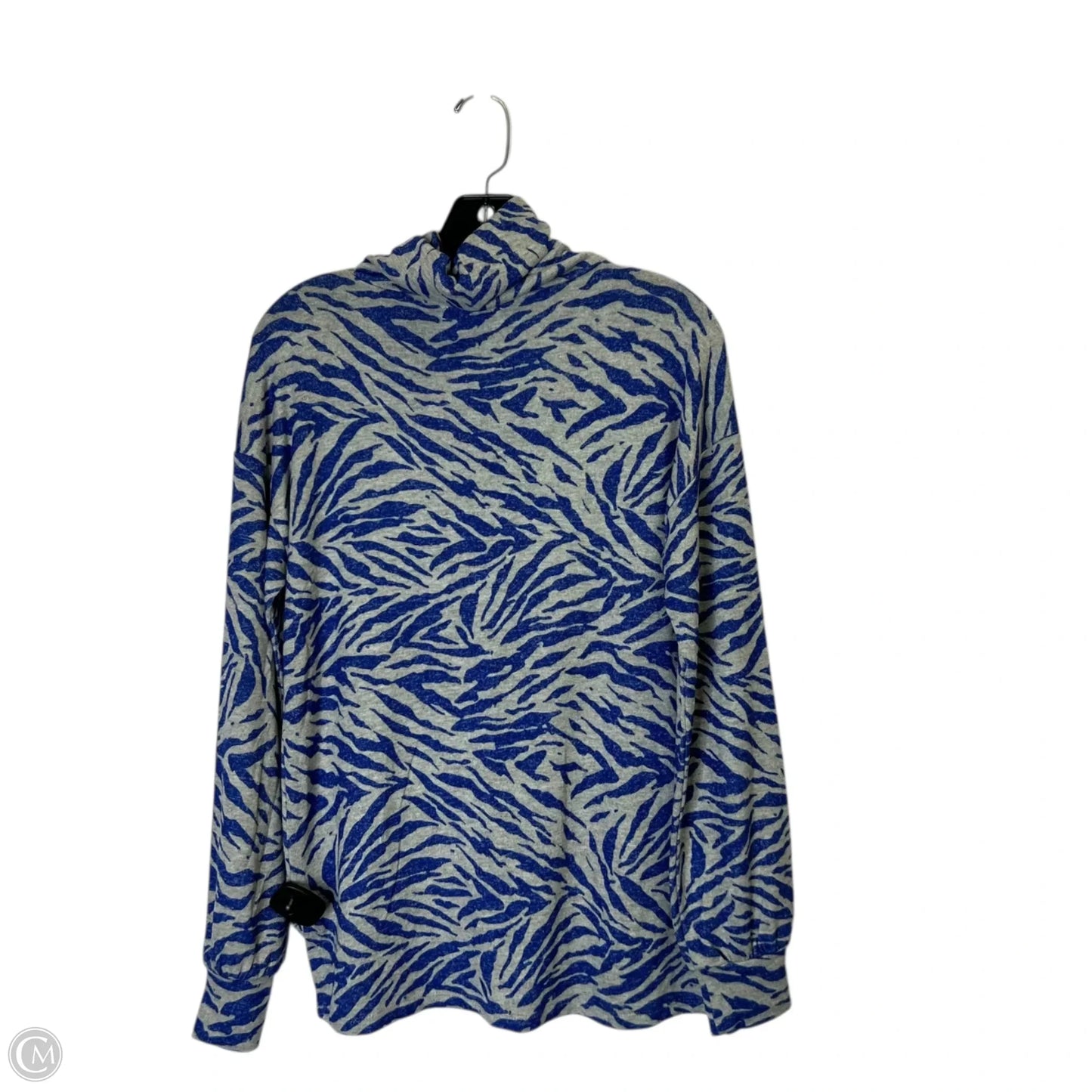 Top Long Sleeve By Anthropologie In Blue, Size: Xs