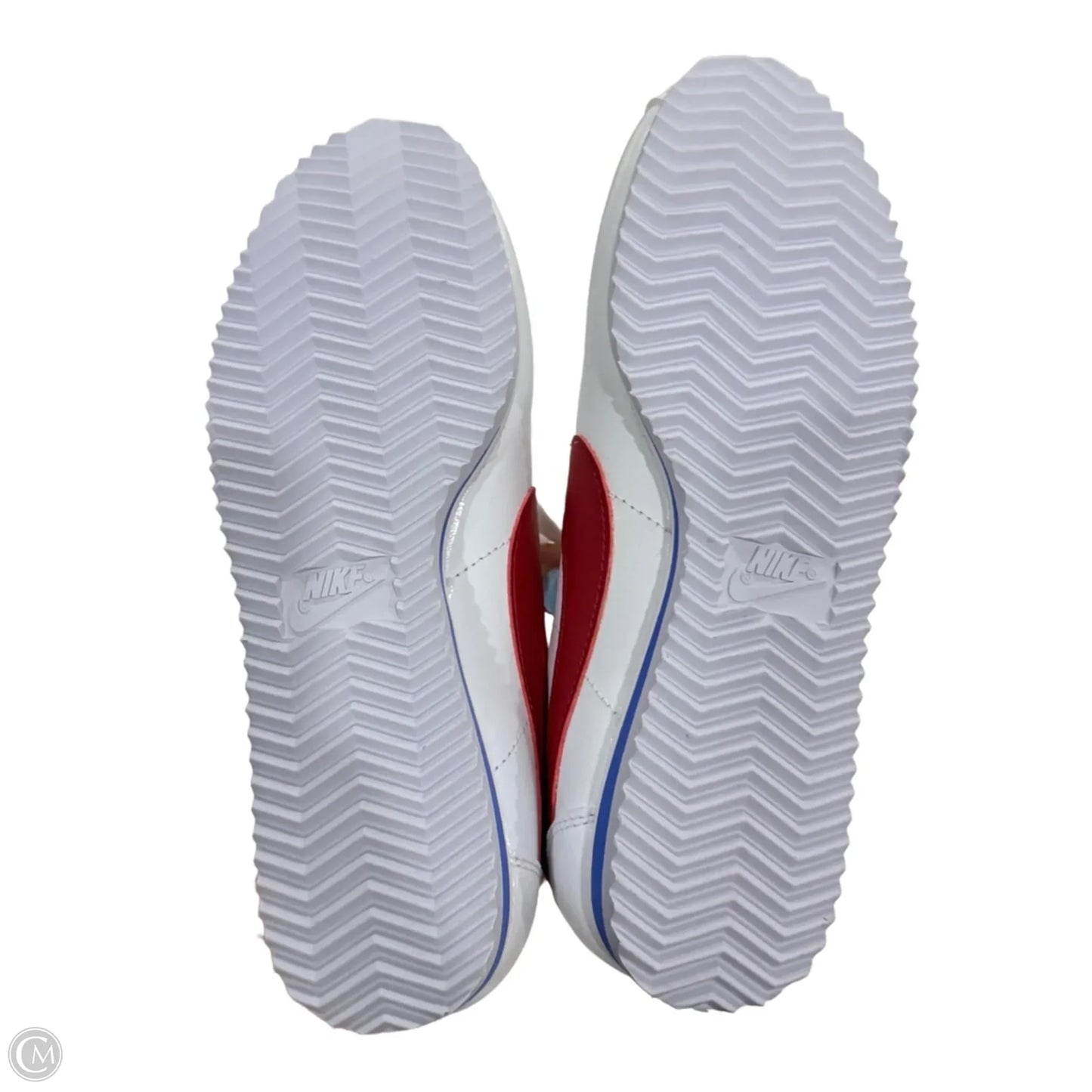 Shoes Sneakers By Nike In Red & White, Size: 5.5