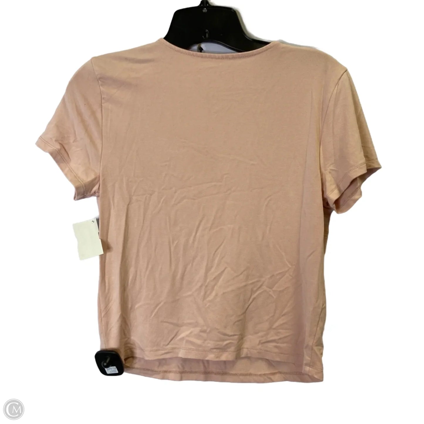 Top Short Sleeve By Pink Rose In Pink, Size: L