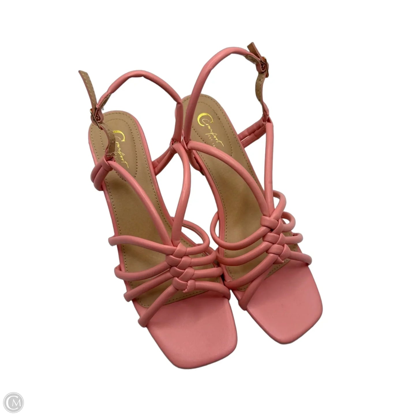Sandals Heels Stiletto By Clothes Mentor In Pink, Size: 10