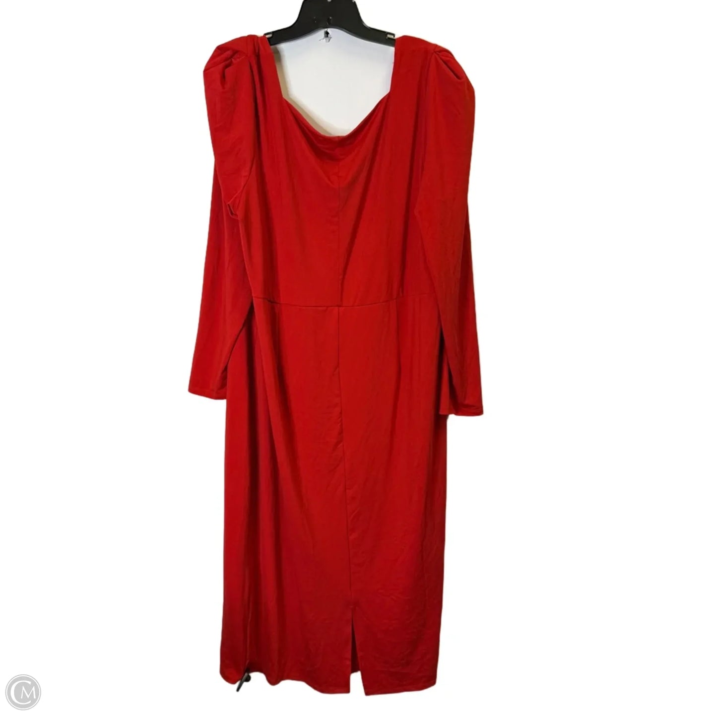 Dress Casual Maxi By Eloquii In Red, Size: 22