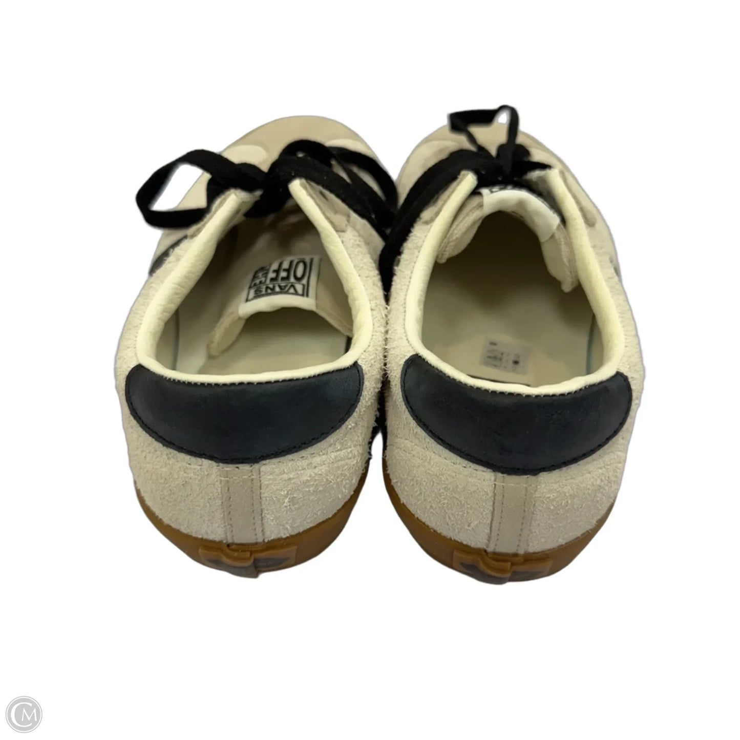 Shoes Sneakers By Vans In Taupe, Size: 9.5
