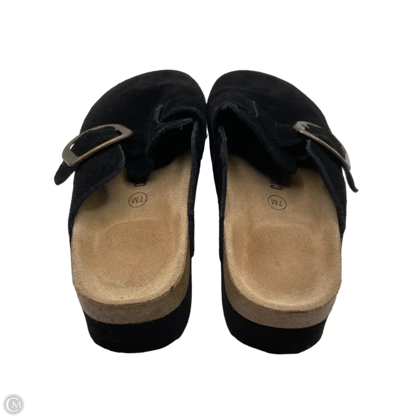 Shoes Heels Platform By Cushionaire In Black, Size: 7