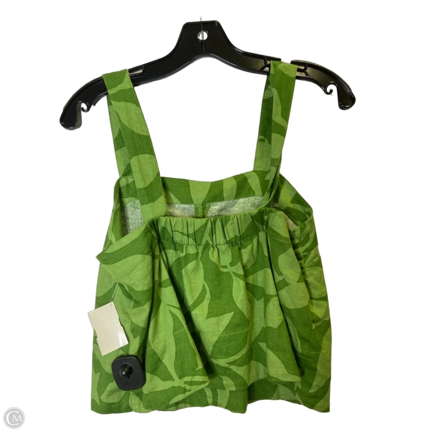 Top Sleeveless By Banana Republic In Green, Size: Xs