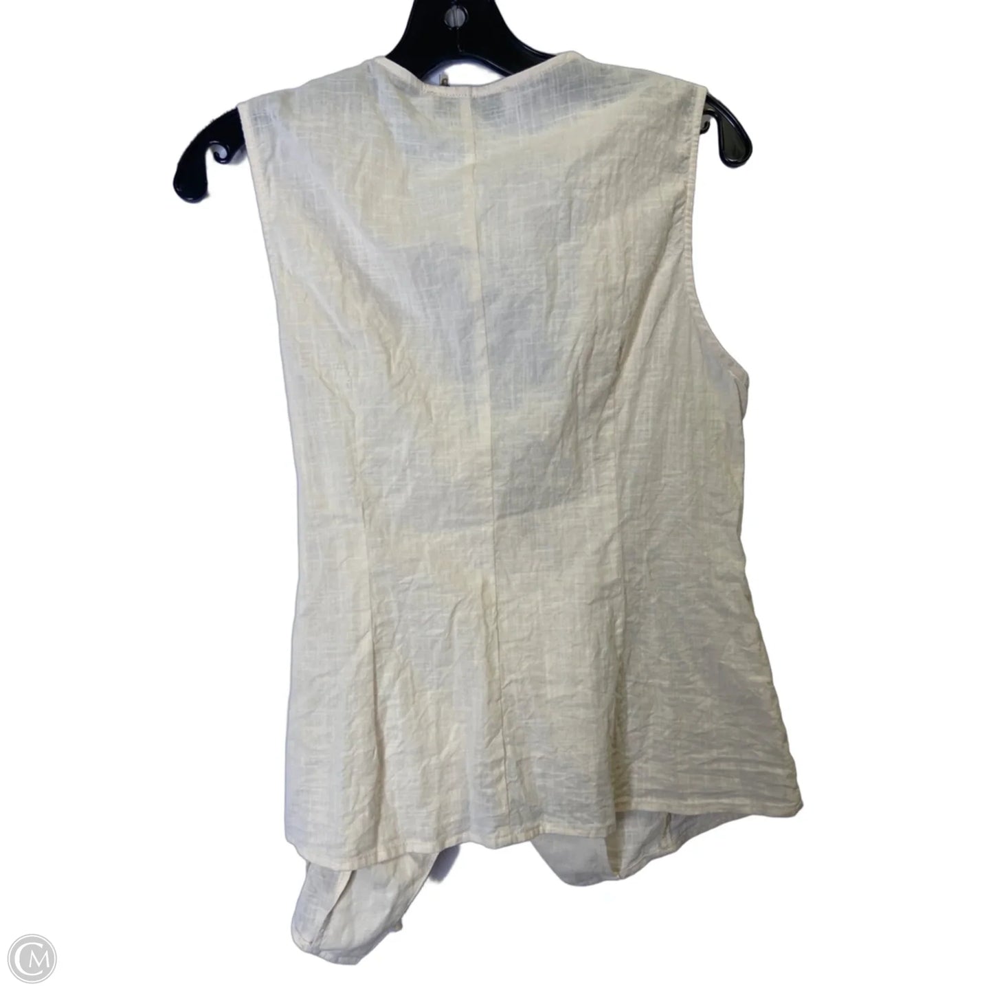 Top Sleeveless By Petal & Pup In Cream, Size: Xl