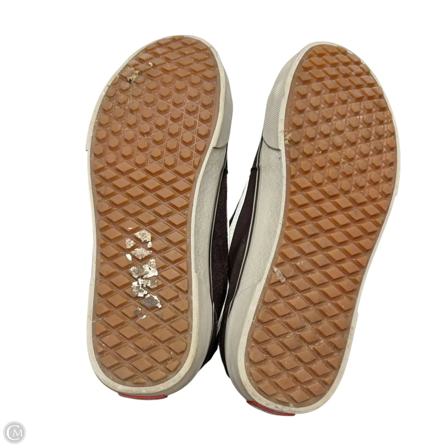 Shoes Sneakers By Vans In Brown, Size: 11