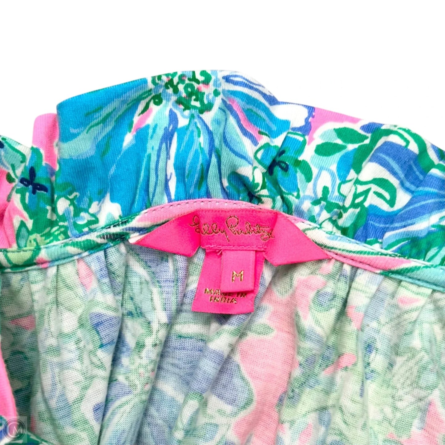 Dress Designer By Lilly Pulitzer In Blue & Pink, Size: M