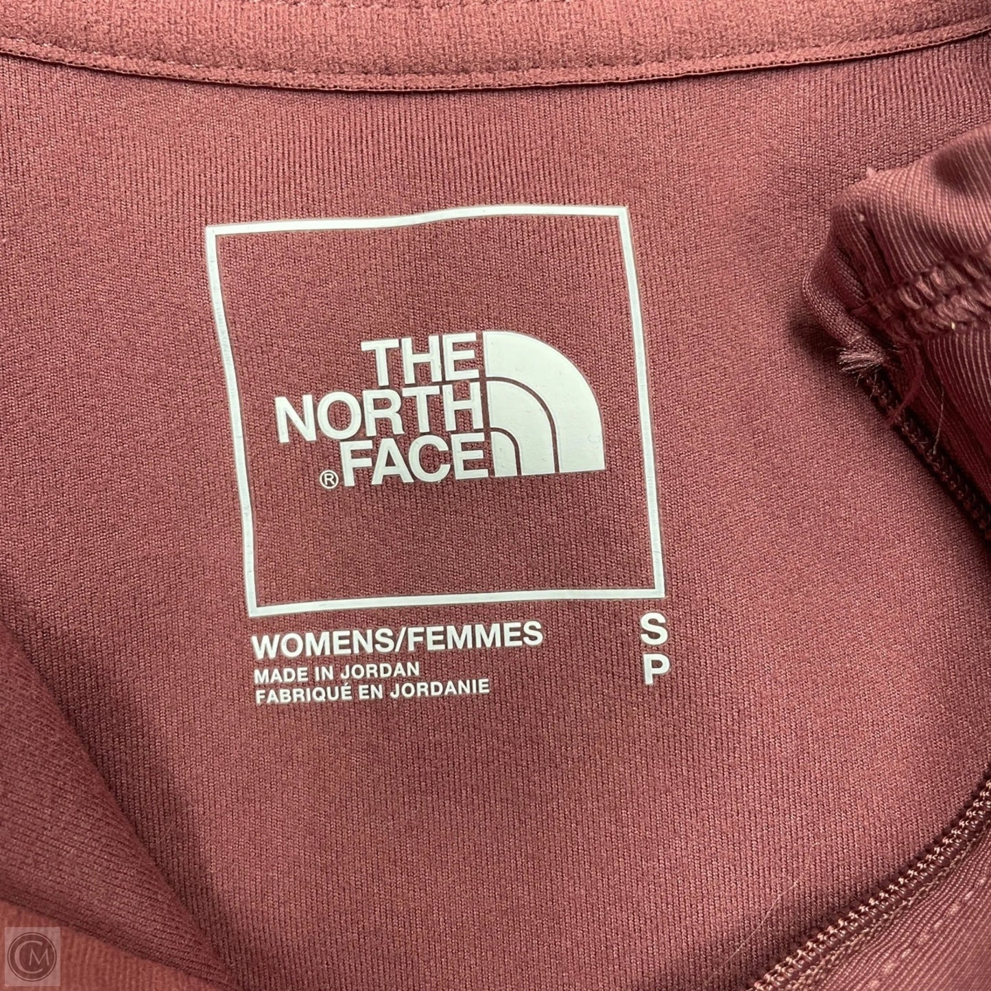 Athletic Jacket By The North Face In Pink, Size: S
