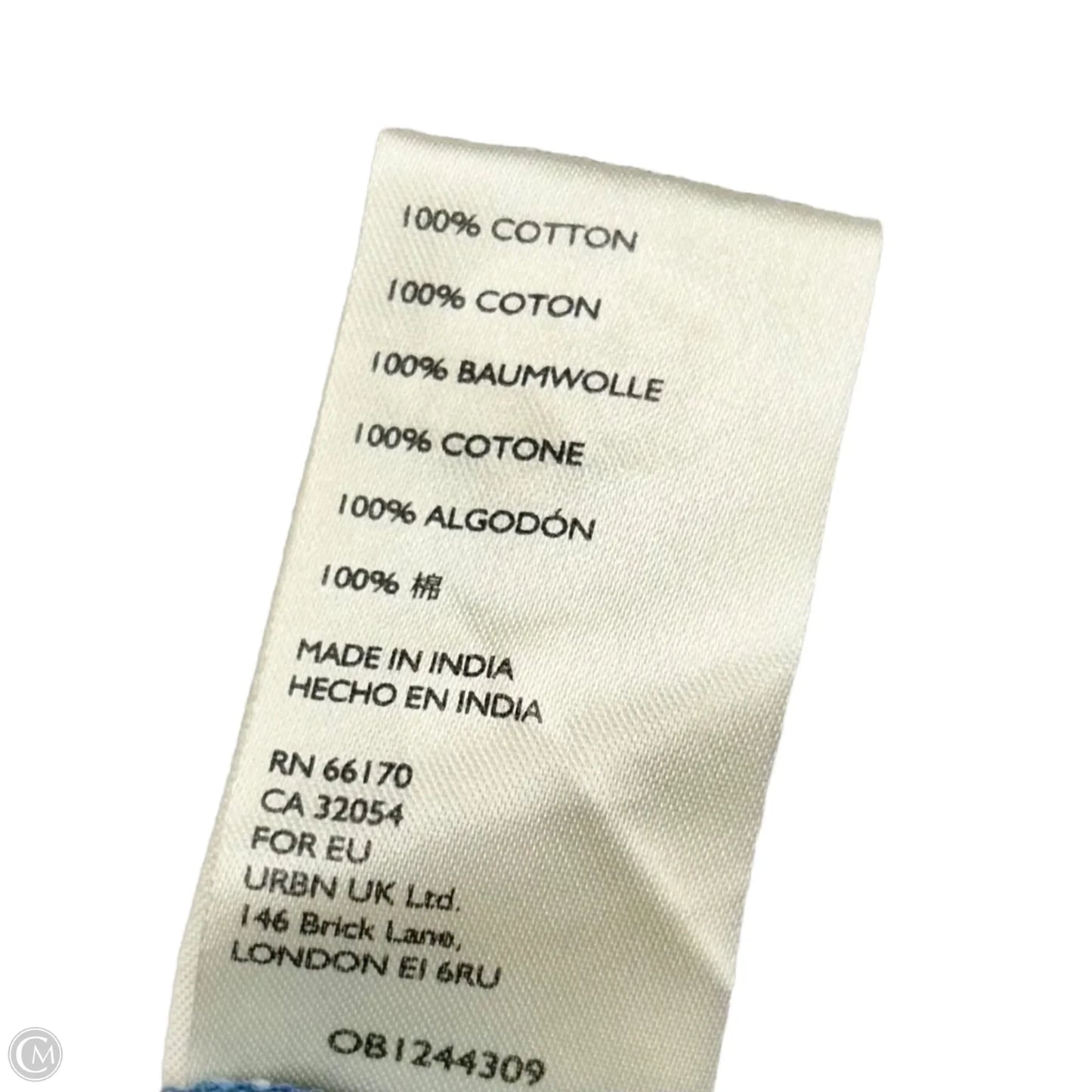 Blouse Long Sleeve By We The Free In Blue, Size: Xs