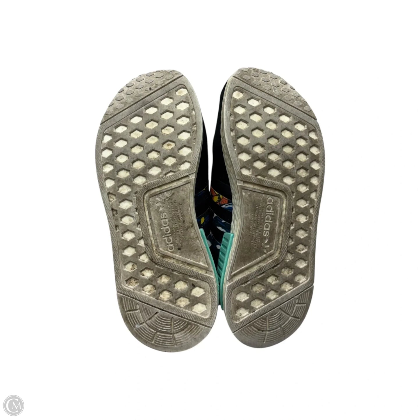 Shoes Athletic By Adidas In Black & Blue, Size: 7