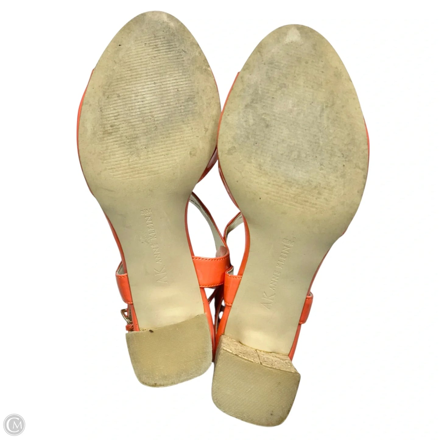 Shoes Heels Block By Anne Klein In Orange, Size: 8.5