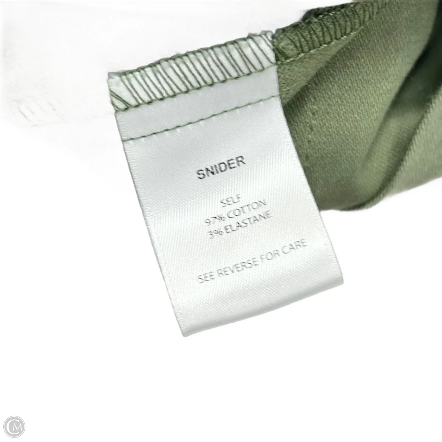 Jacket Other By Snider In Green, Size: M