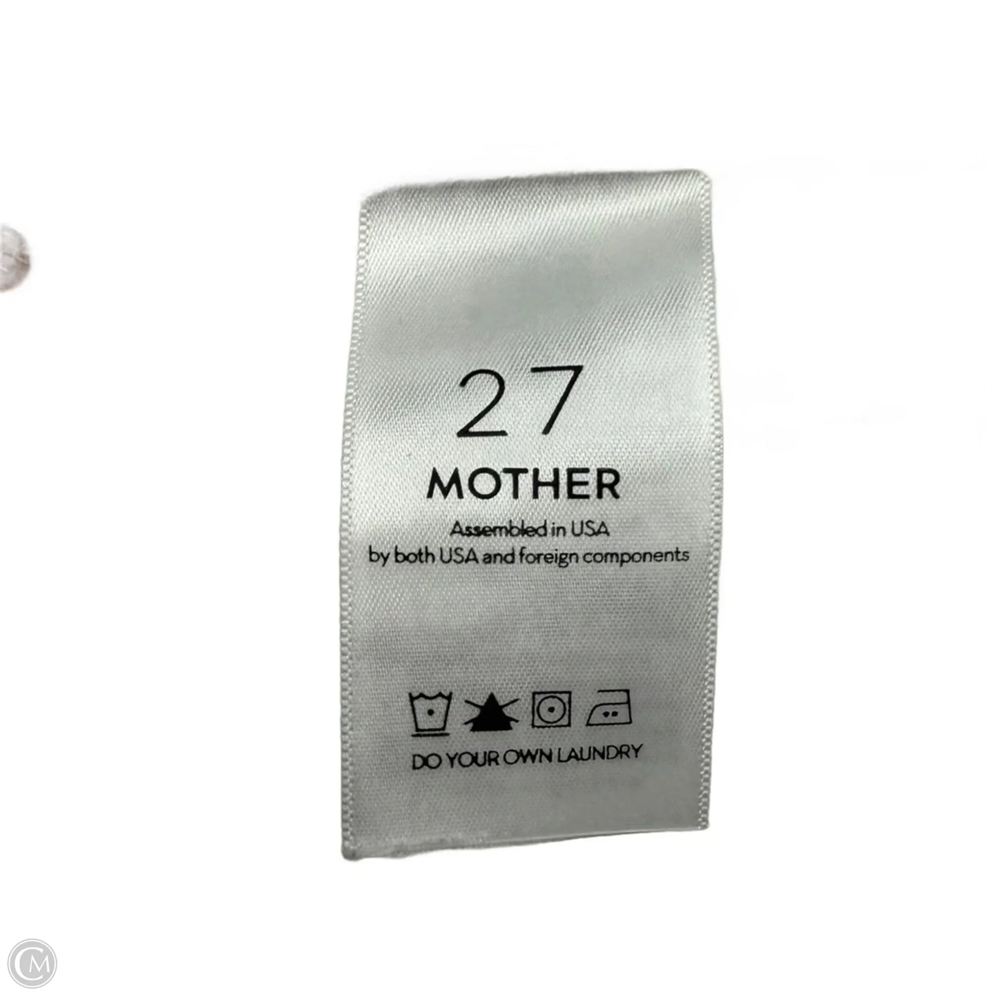 Skirt Midi By Mother In White Denim, Size: 4