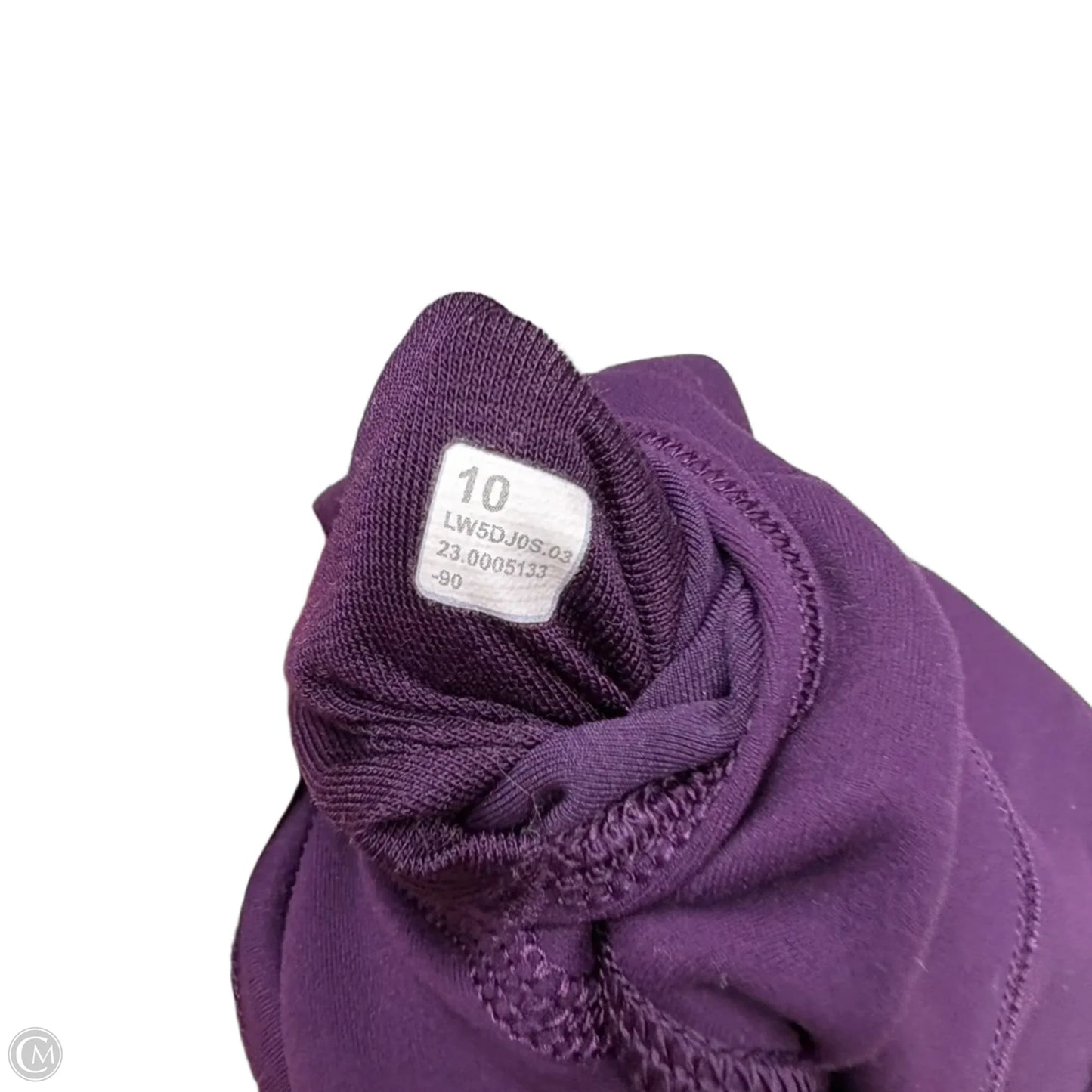 Athletic Leggings By Lululemon In Purple, Size: M