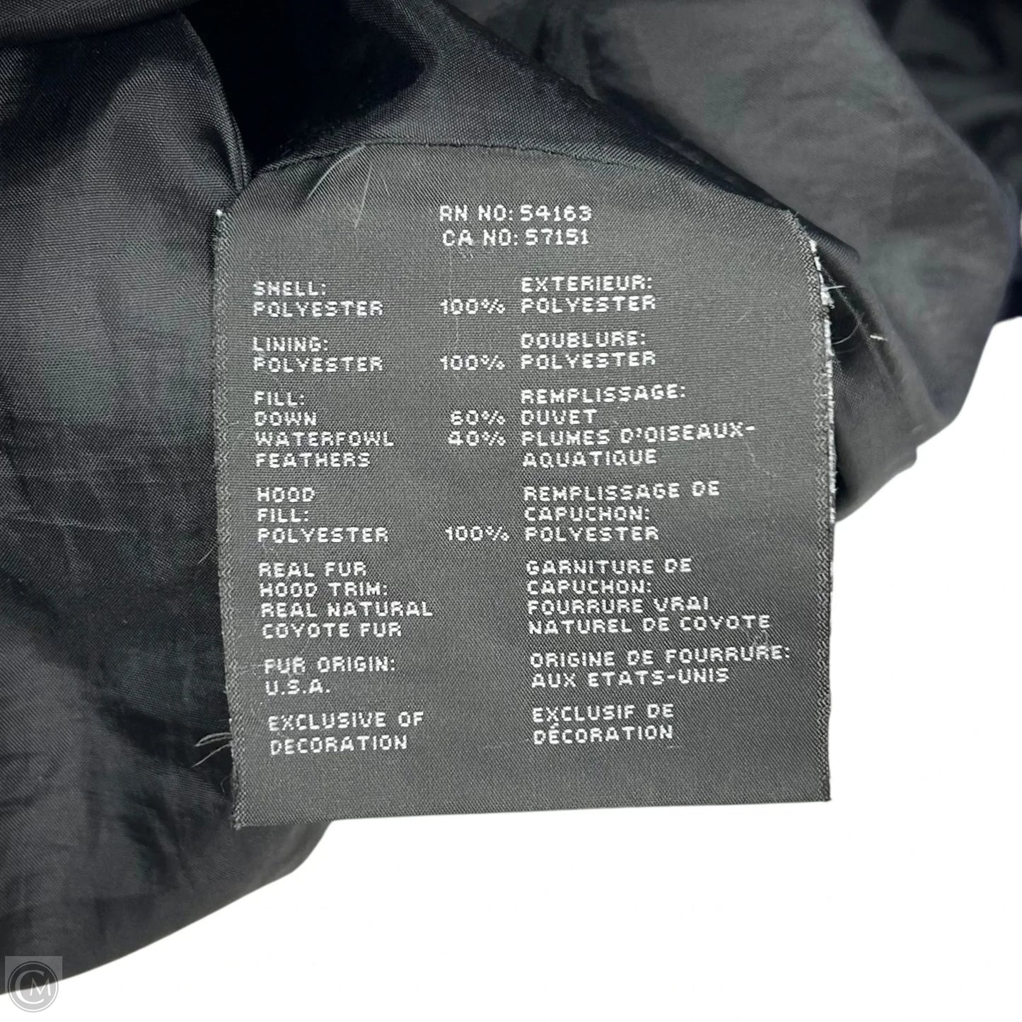 Coat Puffer & Quilted By Marc New York In Blue, Size: M