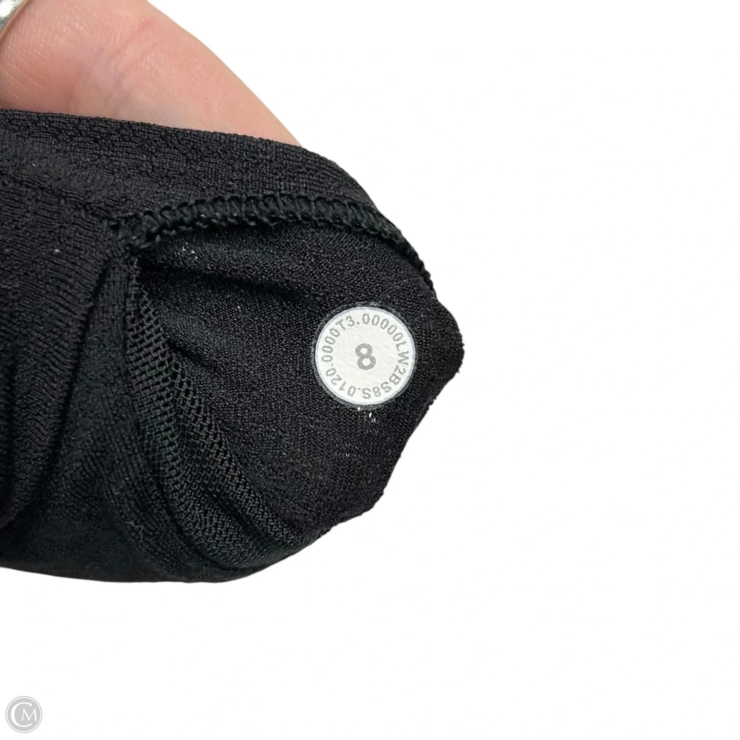 Athletic Bra By Lululemon In Black, Size: M