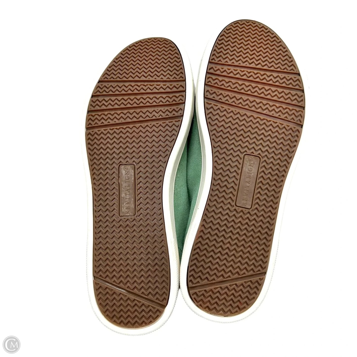Shoes Flats By Revitalign In Green, Size: 7