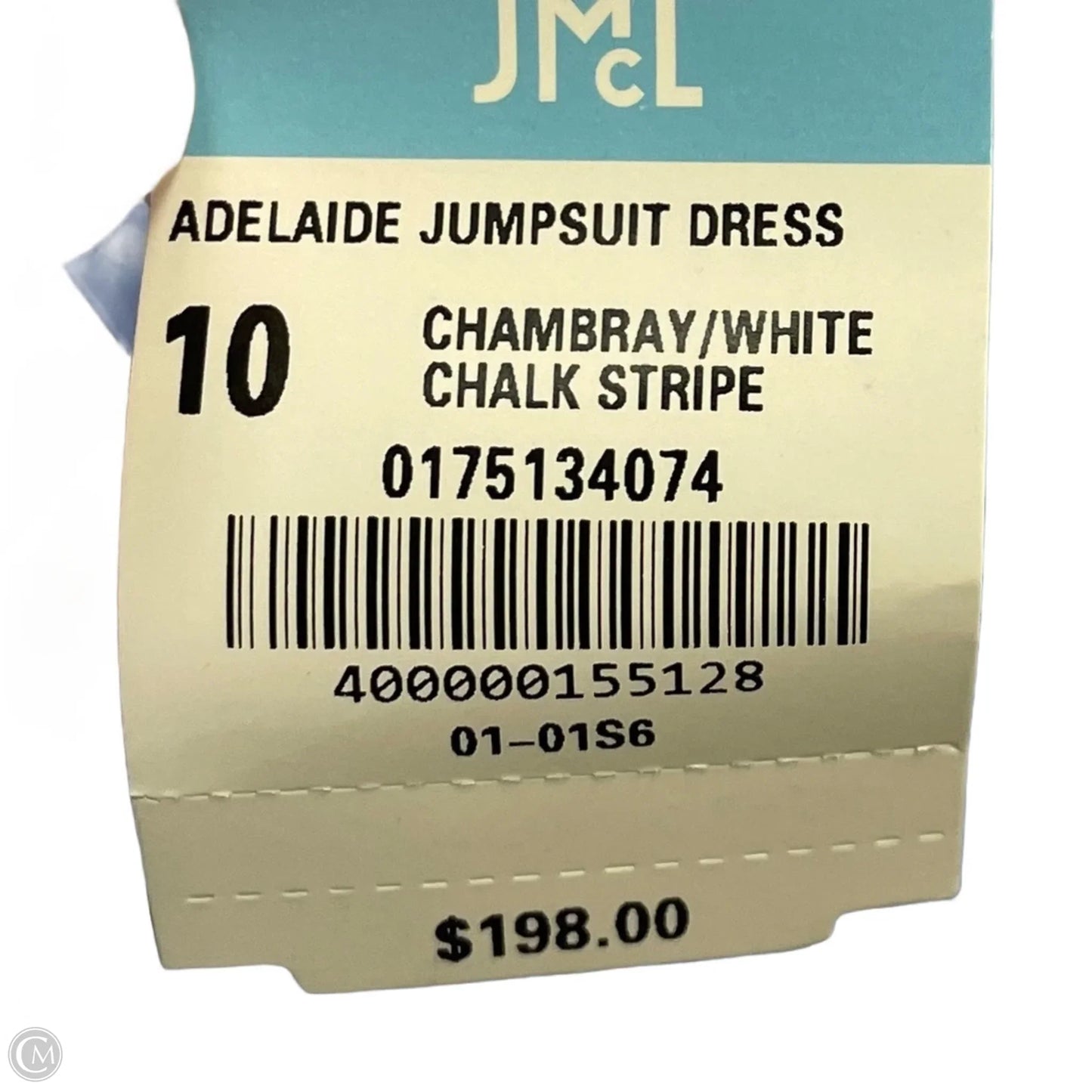 Jumpsuit By J Mclaughlin In Blue & White, Size: M