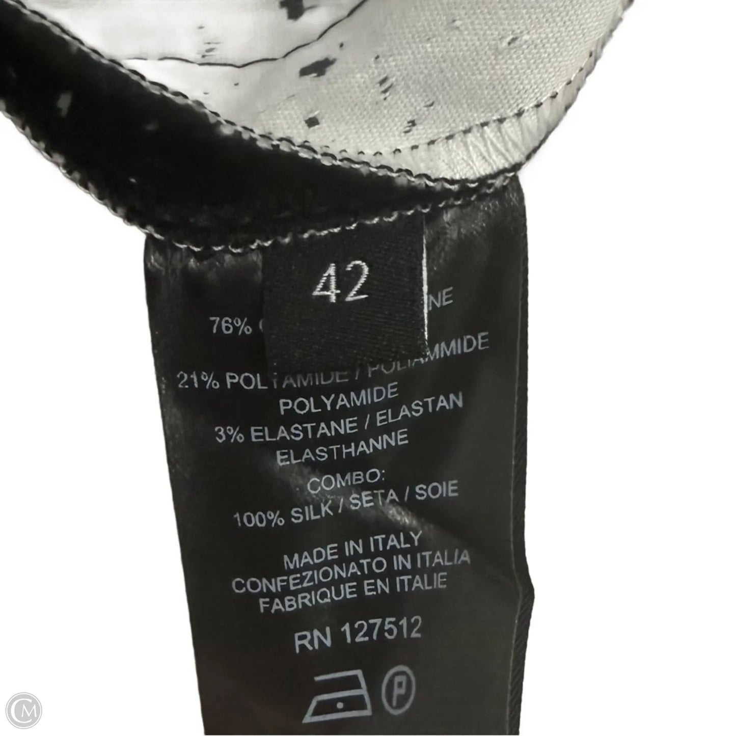 Skirt Midi By Narciso Rodriguez In Black & White, Size: 6