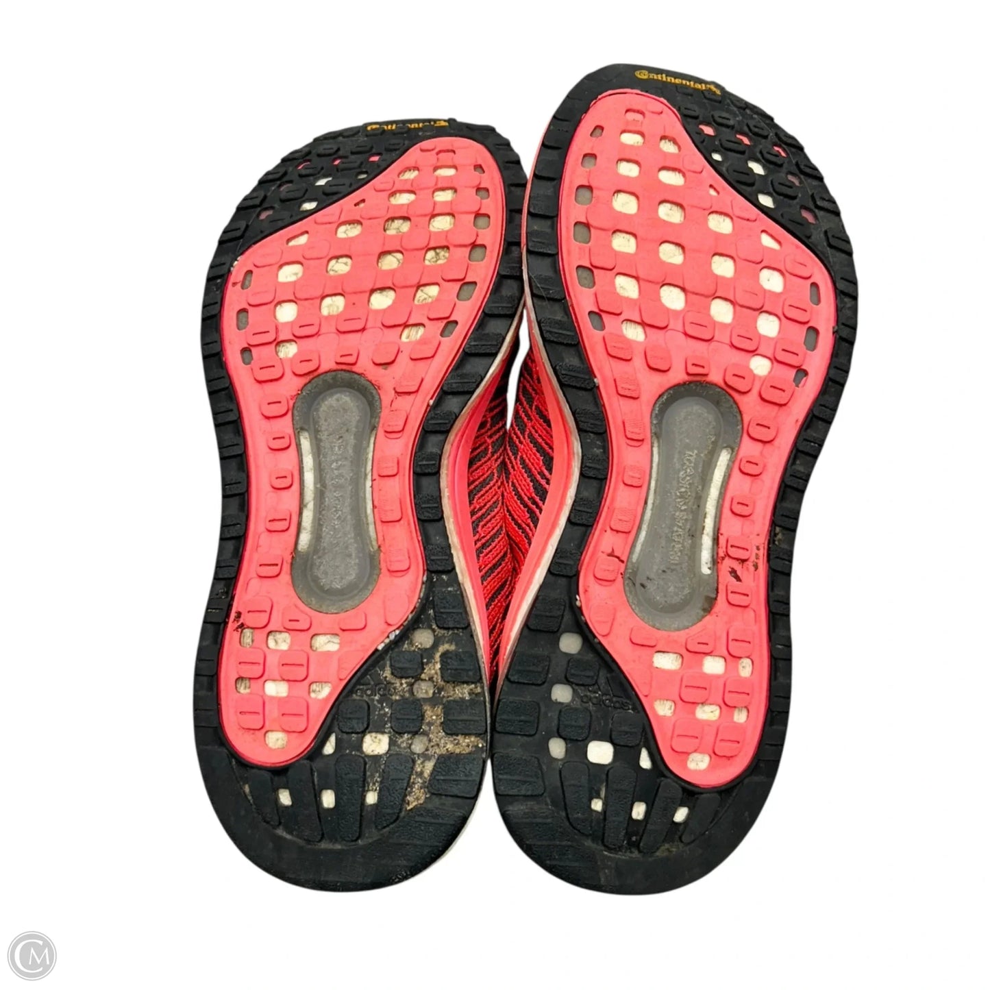 Shoes Athletic By Adidas In Grey & Pink, Size: 8.5