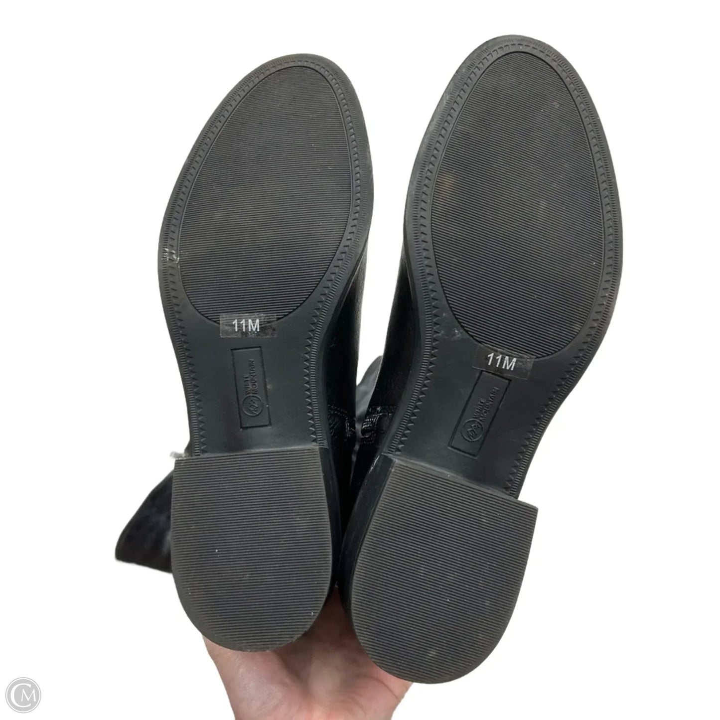 Boots Knee Heels By White Mountain In Black, Size: 11