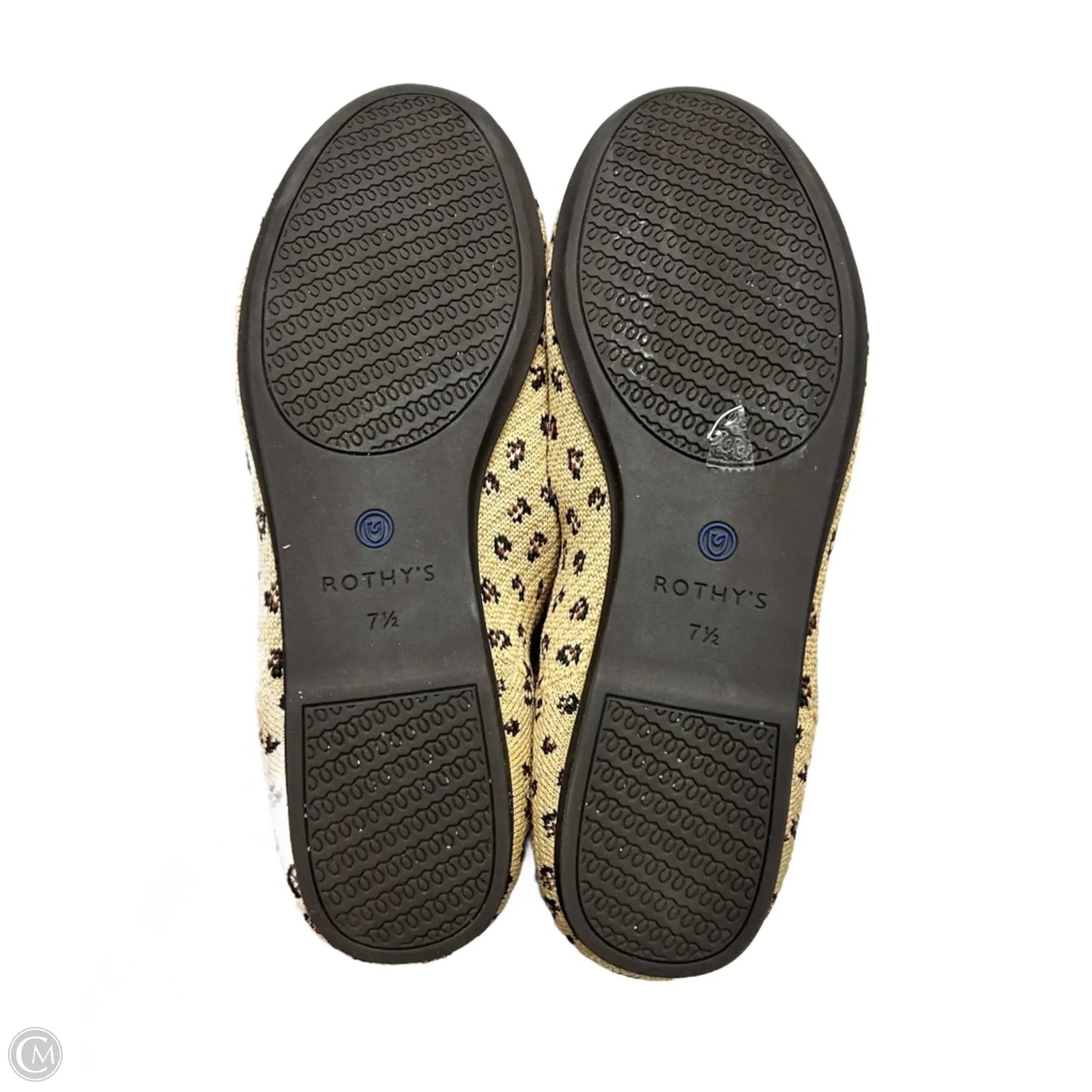 Shoes Flats By Rothys In Leopard Print, Size: 7.5