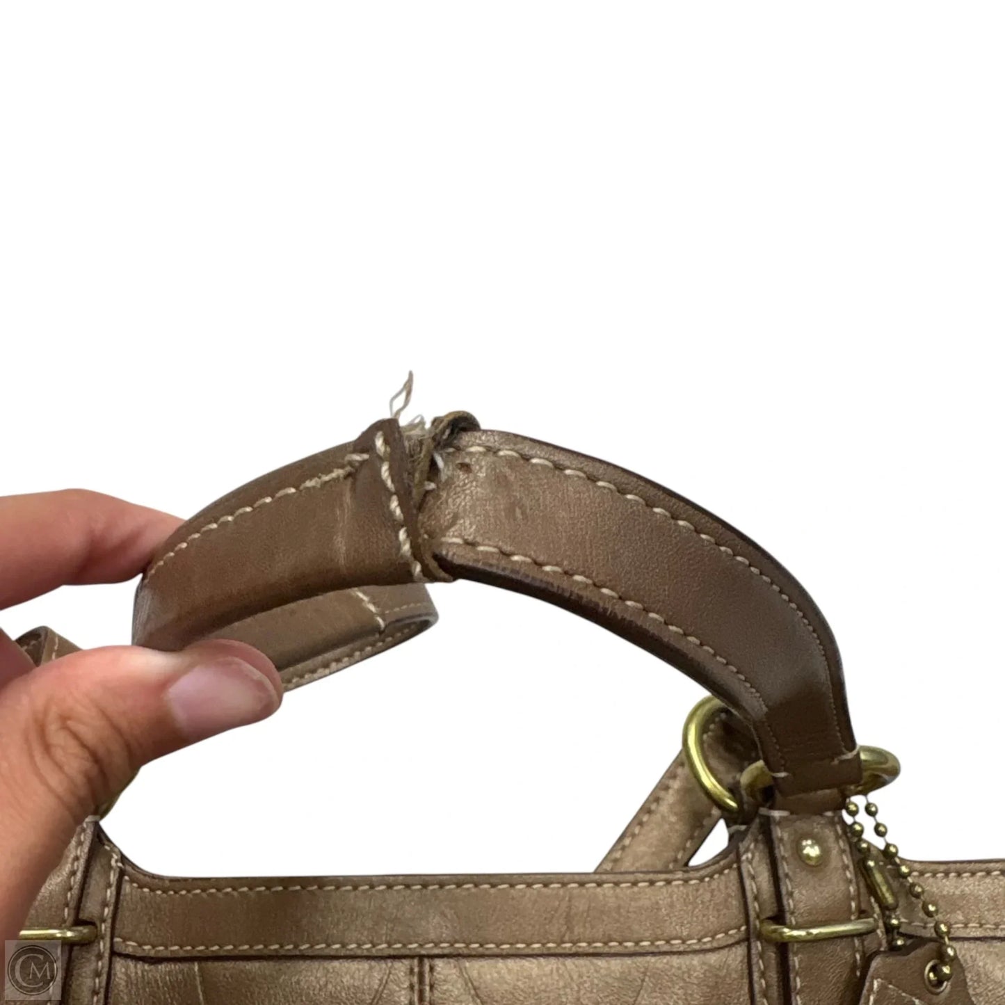 Handbag Designer By Coach, Size: Large