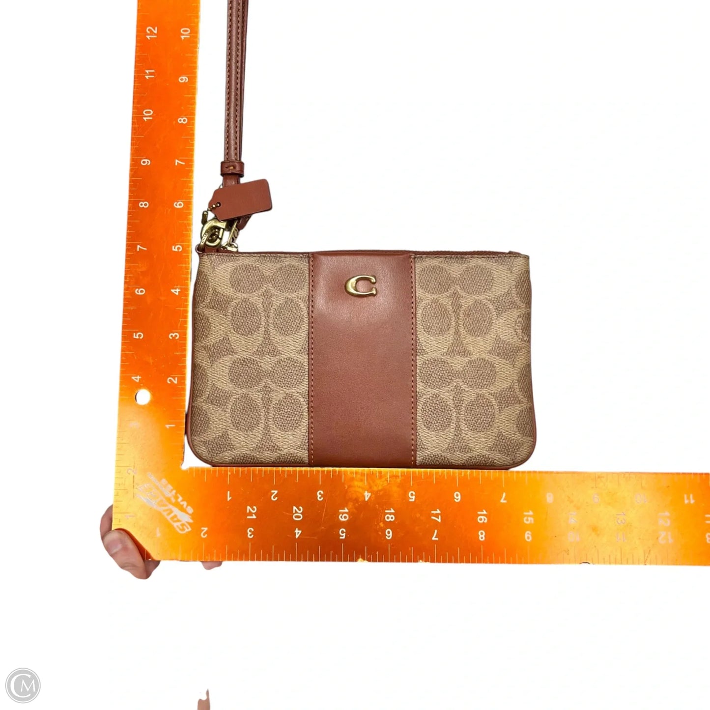 Wristlet Designer By Coach, Size: Medium