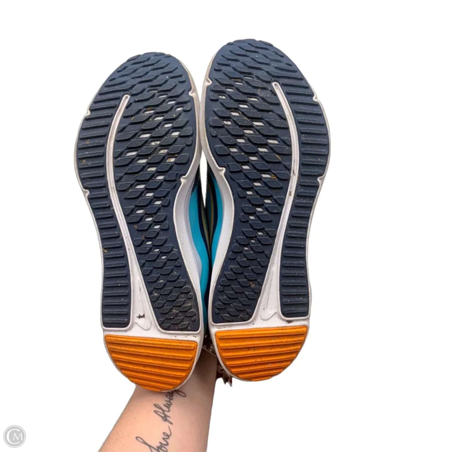 Shoes Athletic By Nike In Blue, Size: 7.5