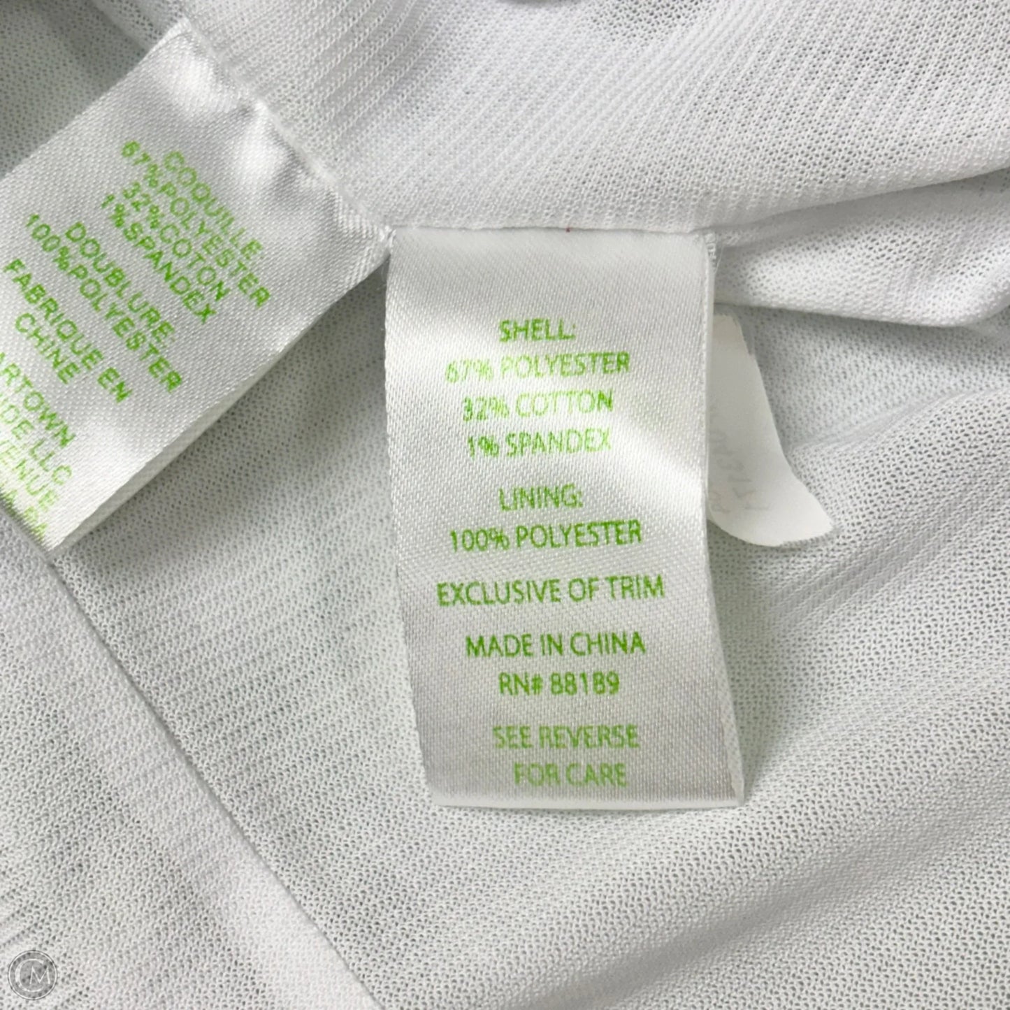 Dress Designer By Lilly Pulitzer In Green & White, Size: S