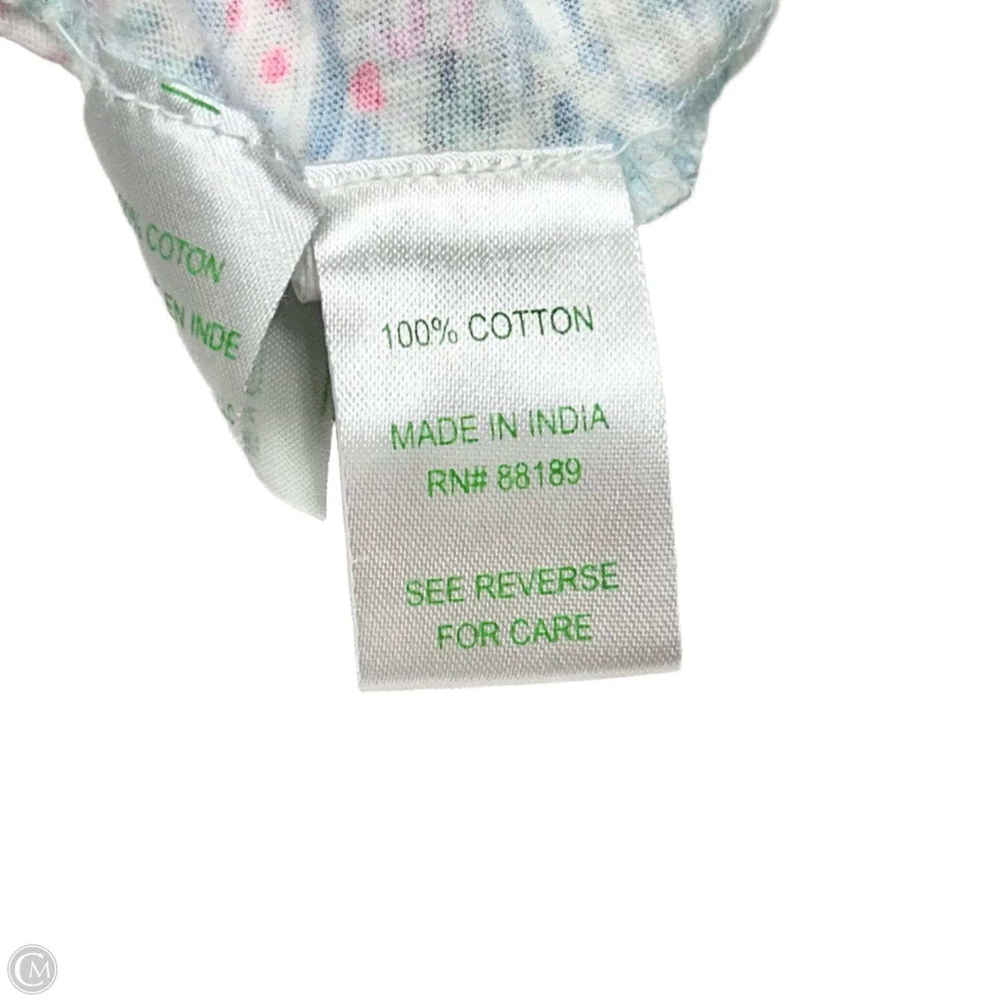 Top Sleeveless Designer By Lilly Pulitzer In Aqua, Size: S