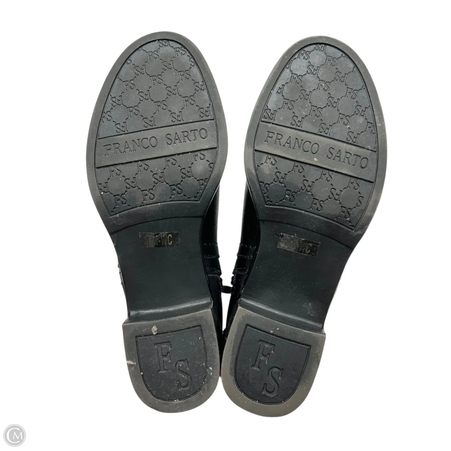 Boots Knee Flats By Franco Sarto In Black, Size: 5.5