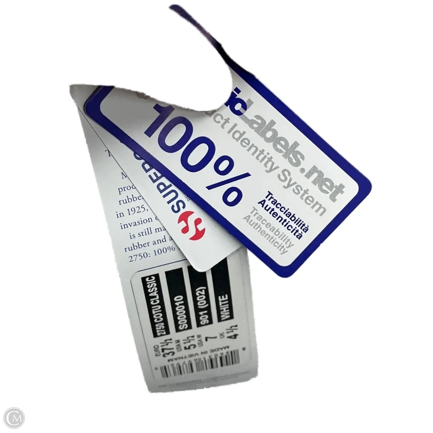 Shoes Athletic By Superga In White, Size: 7.5